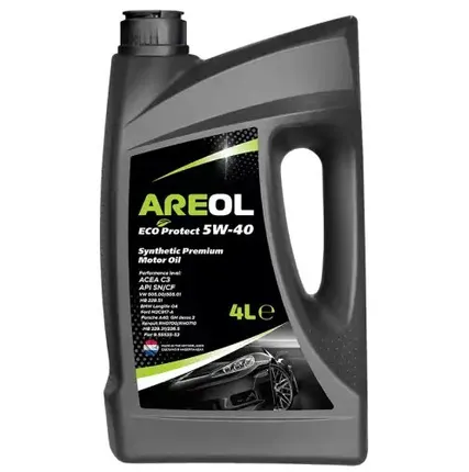Фото №0 Моторное масло AREOL ECO Protect 5W40AR061 5W-40 синтетическое 4 л