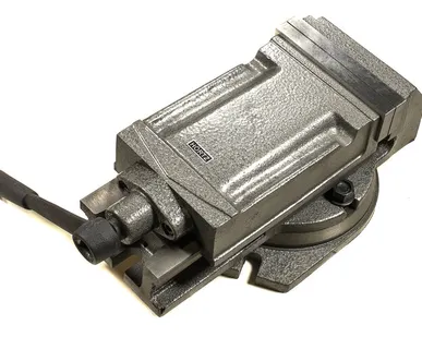 фото Тиски станочные стальные поворотные 160 HORTZ