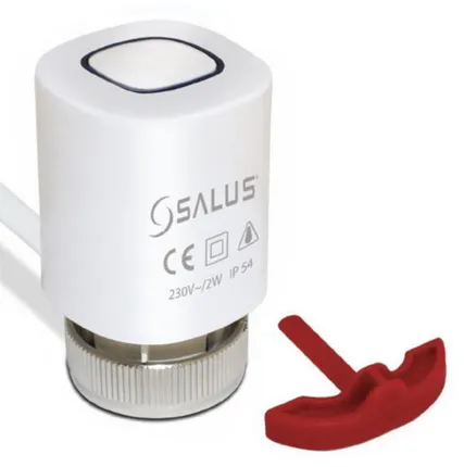 Фото №0 Сервопривод Salus нормально открытый М30х1.5, 230В, T30NO230