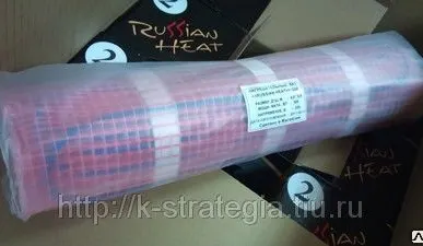 фото Нагревательные маты для теплого пола на 2 кв.м под плитку без стяжки