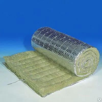 Фото №0 Isotec Wired Mat 80 SM AL (прошивной мат покрытый фольгой ) толщиной 50 мм