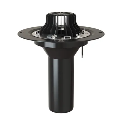 Фото №0 Кровельная воронка с обжимным фланцем с обогревом В5 ТехноНИКОЛЬ 110*450