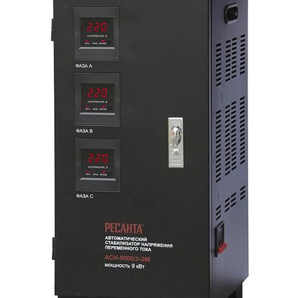 Фото №0 Стабилизатор трехфазный АСН- 9 000/3
