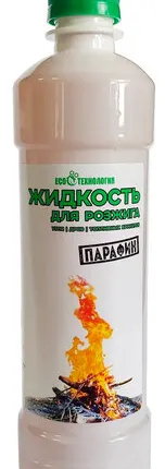 Фото №0 Жидкость для розжига "Парафин" 0,5л