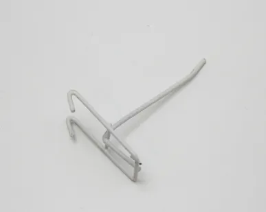 фото Крючок на сетку 100мм, белый