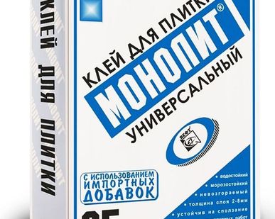 фото Универсальный плиточный клей Монолит
