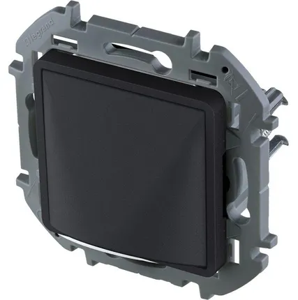 Фото №0 Вывод кабеля Inspiria с зажимом для крепления антрацит Leg 673893