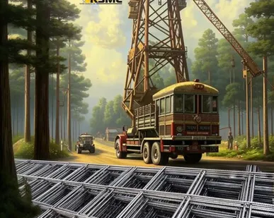 фото Сетка арматурная Ø8AIII-150/Ø8 AIII-150 размер сетки 2.0 х 6 метров