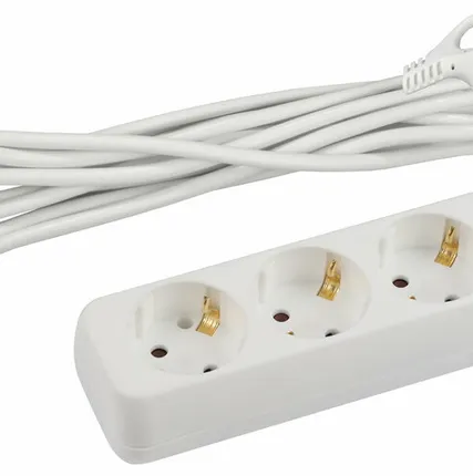 Фото №0 Удлинитель электрический ЭРА 3 розетки 5м