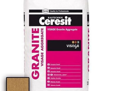 фото Наполнитель Ceresit CT 710 Visage Aggregate Гранит Mexico Gold