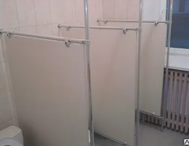 фото Сантехнические перегородки из джокерной системы