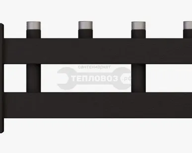 фото Гидроразделитель совмещенный с коллектором , до 60кВт, 4 контура CALOROSSO