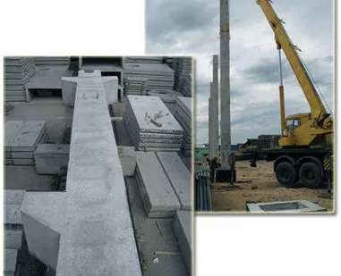 фото Колонны К 4 железобетонные