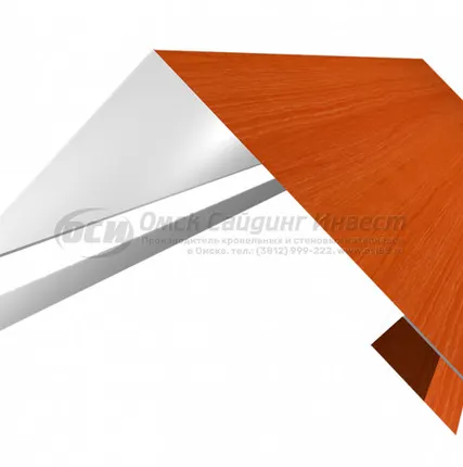 Фото №0 Угол сложный (Корабельная рейка) Орех темный (0.45)