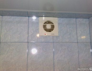 фото Монтаж вентилятора