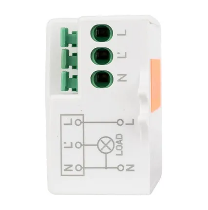 Фото №2 Датчик движения микроволновый MW-706 1200Вт 360град. до 8м IP20 бел. EKF dd-mw-706