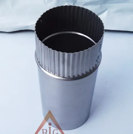 Фото №1 Труба голая D150 мм L = 0,25 м (нерж. 0,8 мм AISI 304)