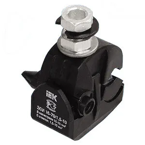 фото Зажим ответвительный ЗОИ 16-70/1,5-10(P616) изолированный IEK