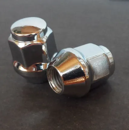 Фото №0 Гайка колеса М10х1,25 для квадроцикла, закрытая, хром