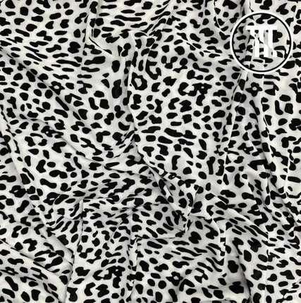 Фото №0 Масло принт Леопард, цв. Белый