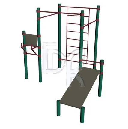 Фото №0 Комплекс спортивный СО-59 (3100х3100, Н=2600)
в