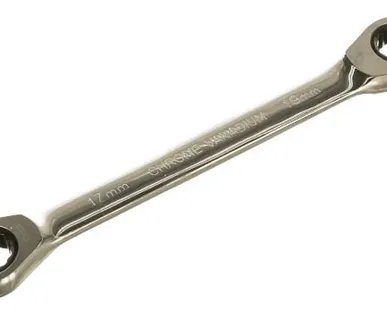 фото Ключ накидной 17х19мм трещоточный ЭВРИКА 71719