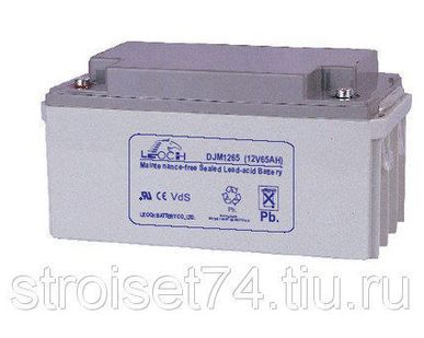 фото Батарея аккумуляторная закрытого типа LEOCH DJM1265 (12В, 65Ач) Leoch