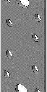 фото Пластина монтажная 35х100 х2,0