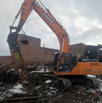 Фото №0 Аренда гусеничного экскаватора Doosan DX300LCA, Томск