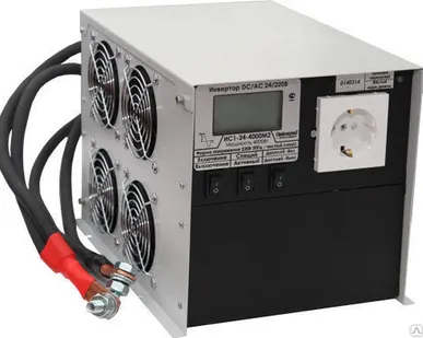 фото Инвертор ИС1-24-4000 DC-AC с ЖК-индикатором