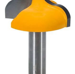 фото Фреза пазовая фасонная (Ø31.3х16 мм; R 6.35 мм; хвостовик 8 мм) по дереву Энкор (9278)