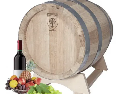 фото Дубовая бочка Partizan 50 л (славонский дуб)