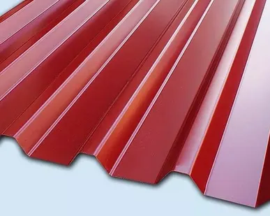 фото Профнастил С-21 цинк 0,4 мм
