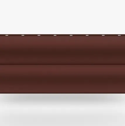 Фото №0 Сайдинг Металлический сайдинг «Бревно» 0.47-0.50 мм RAL 3009, Коррида