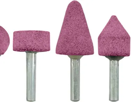 Фото №0 Шарошки абразивные для фигурных отверстий по металлу хвостовик 6 мм