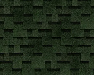 фото ТЕХНОНИКОЛЬ SHINGLAS гибкая черепица ОПТИМА АККОРД зеленый (3,0м2/уп.)