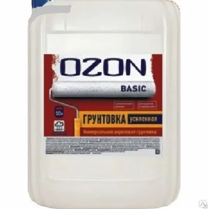 Фото №0 Грунтовка усиленная акриловая вд-ак 013, 10 л, аналог Ceresit ct 17