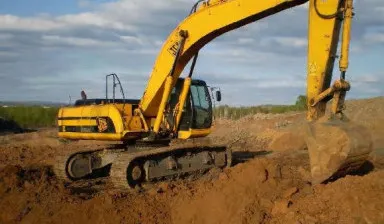 Фото №0 Аренда экскаваторов гусеничных.