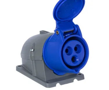 фото Розетка для монтажа на поверхность 16A, 2P+E, 230V, IP44 (CEW 216 RS6) 2CMA193098R1000 ABB