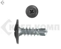 Фото №0 Саморез ПШC сверло 4,2х13 RAL7024 (1500шт)