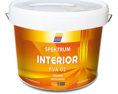 фото Краска для потолка "Spektrum Interior 02", 10л