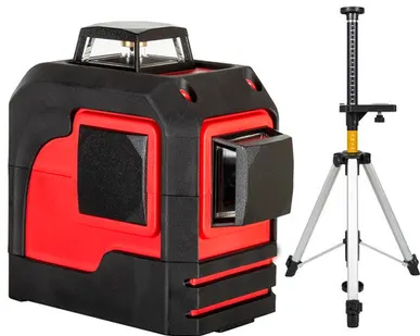 фото Комплект: лазерный уровень RGK PR-2M + штанга-упор RGK CG-2