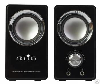 фото Колонки Oklick OK-116 2.0 черный