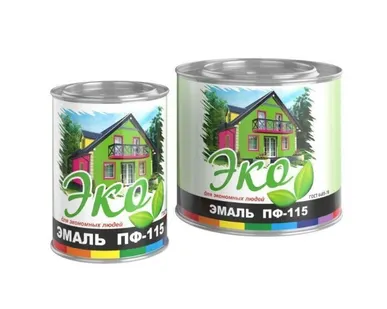 фото Эмаль ПФ-115 белая 1,8кг ЭКО
