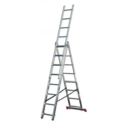 Фото №0 Лестница трехсекционная KRAUSE CORDA универсальная, 3х9