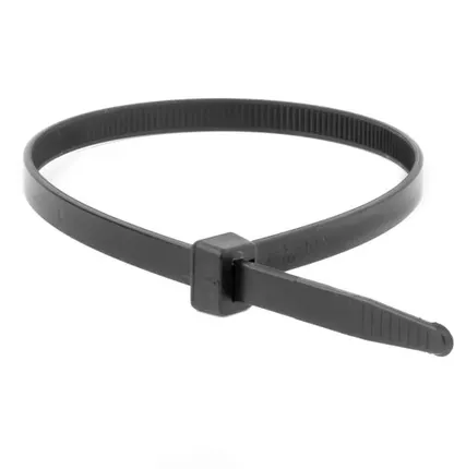 Фото №0 ДКС Хомут P6.6 стандартный, черный 7,6x450