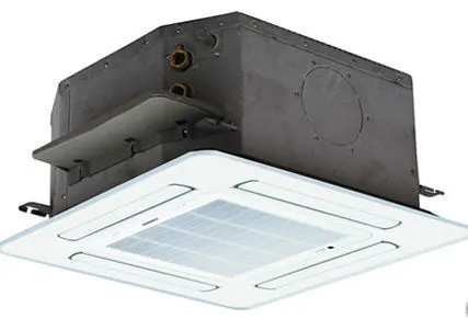 Фото №0 Фанкойл Kentatsu кассетного типаЧетырехпоточный KFZF_H (600x600)