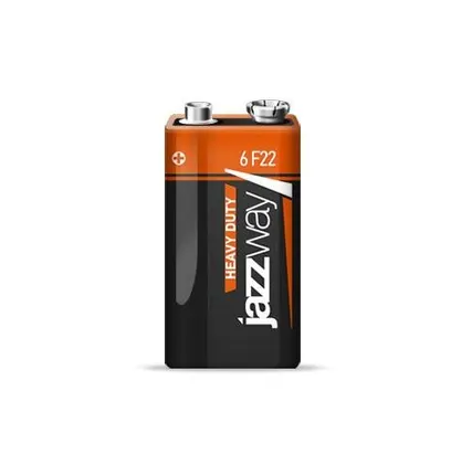 Фото №0 Элемент питания солевой 6F22 Heavy Duty JAZZway 5004122