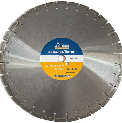 Фото №0 Алмазный диск ТСС-450 асфальт/бетон (Standart)