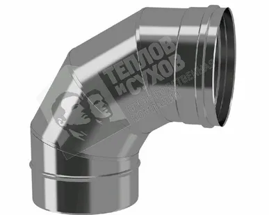 фото Отвод 87 OM-Р AISI 430 0,5 мм 80